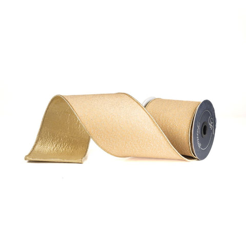 4" Gold Stardust Ribbon \ 10 yards, shoptreeboutique.com
