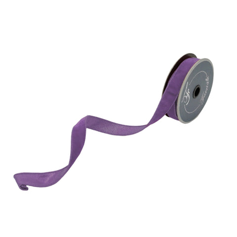 1" Violet Velvet Luster Ribbon \ 10 yards, shoptreeboutique.com