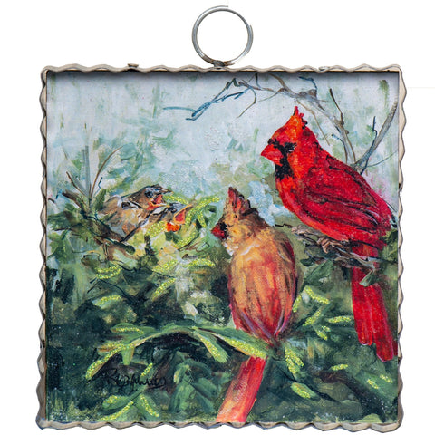 Mini Art Cardinal Family, shoptreeboutique.com