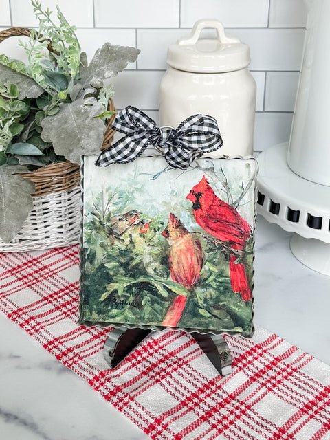 Mini Art Cardinal Family, shoptreeboutique.com