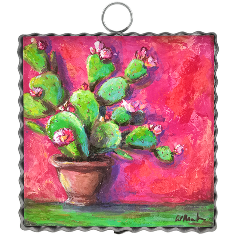 Mini Art Mini Pink Potted Cactus, shoptreeboutique.com