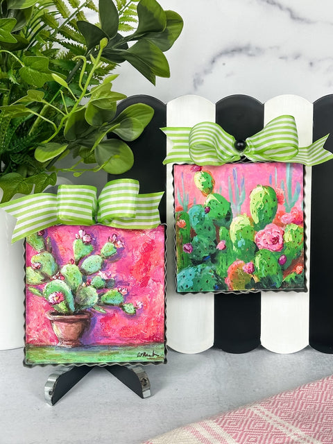 Mini Art Cactus Fields, shoptreeboutique.com
