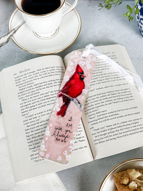 Cardinal Bookmark, gypsyhousedesign.com