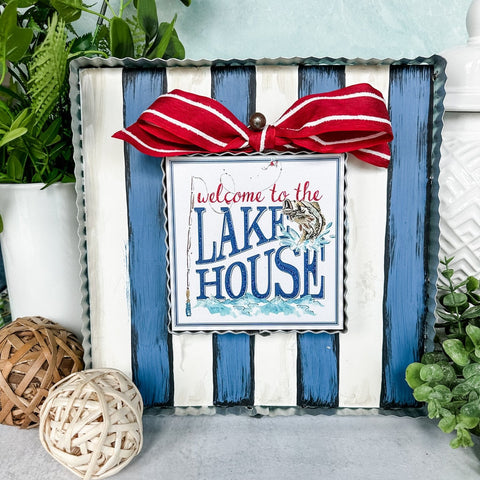 Mini Art "Welcome to the Lake", shoptreeboutique.com