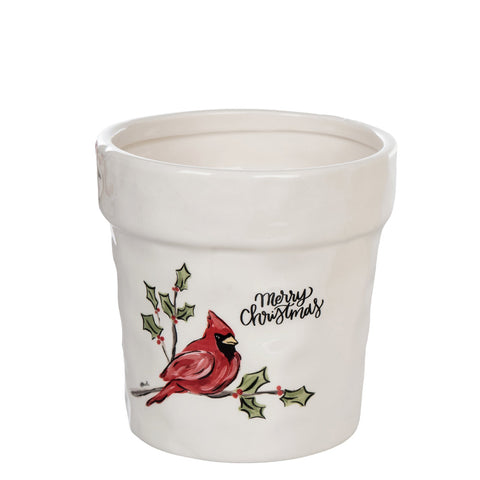 4.5" Ceramic Cardinal Pots, shoptreeboutique.com