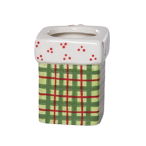 Ceramic Christmas Presents Toothpick Holder, shoptreeboutique.com