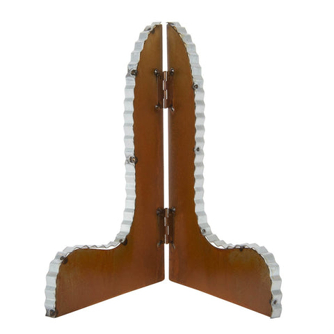 Galvanized Rust Easel Medium
