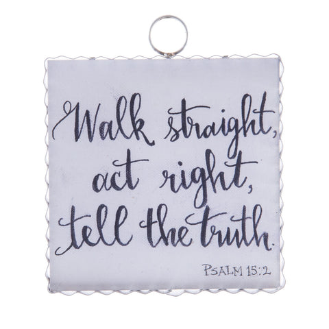 Mini Art Psalm 15:2, shoptreeboutique.com