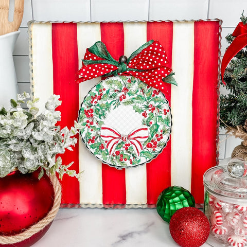 Red & White Display Board, shoptreeboutique.com