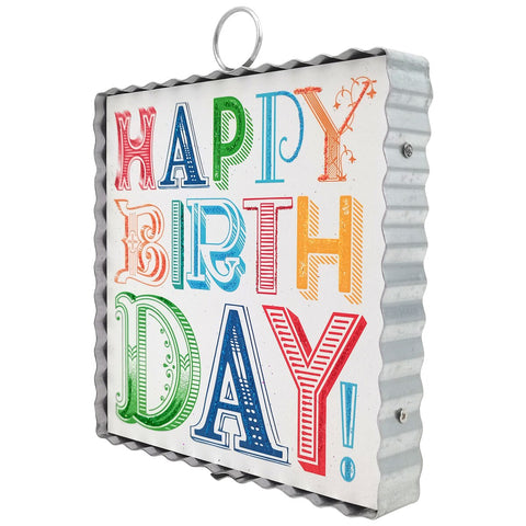 Mini Art "Happy Birthday" Typography shoptreeboutique.com