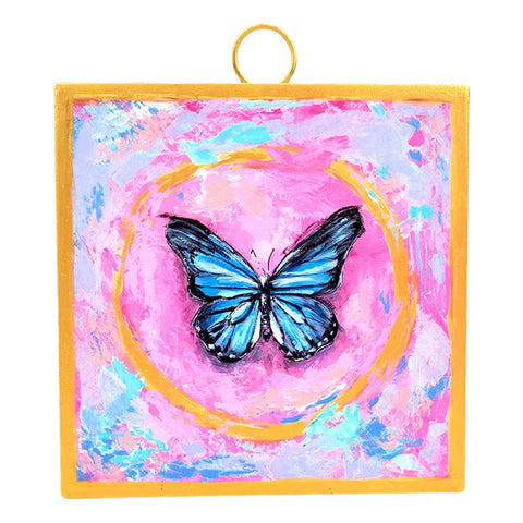 Mini Art Elegant Blue Butterfly, gypsyhousedesign.com