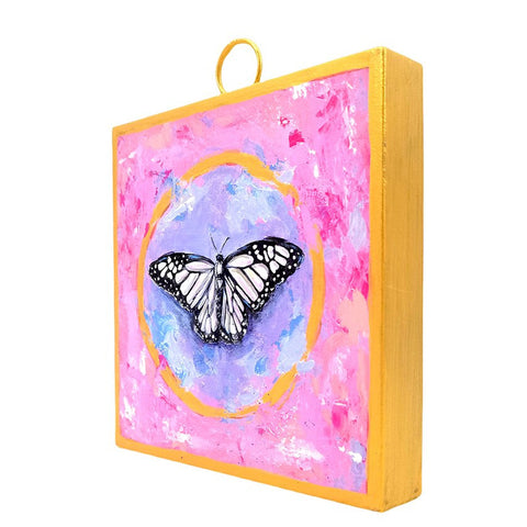 Mini Art Elegant White Butterfly, Gypsyhousedesign.com