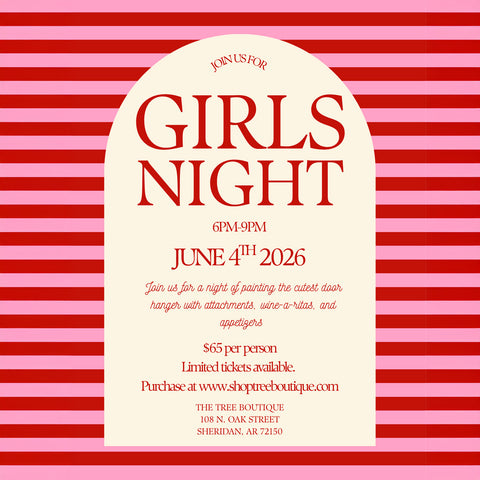 Girls Night Painting June 4, 2026, shoptreeboutiquer.com