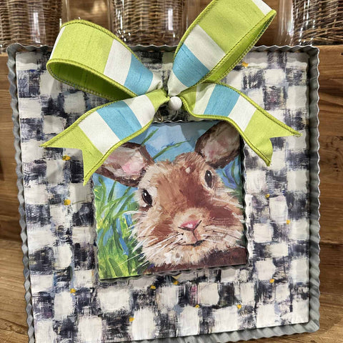 Green, White and Blue Bow, shoptreeboutique.com