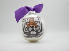 LSU Mascot Glass Ball Ornament ls LSU101211