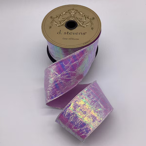 2.5 x 10yds neon patent leather, lavender 88-4865