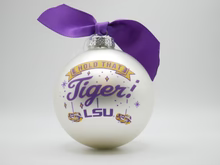 LSU Mascot Glass Ball Ornament ls LSU101211