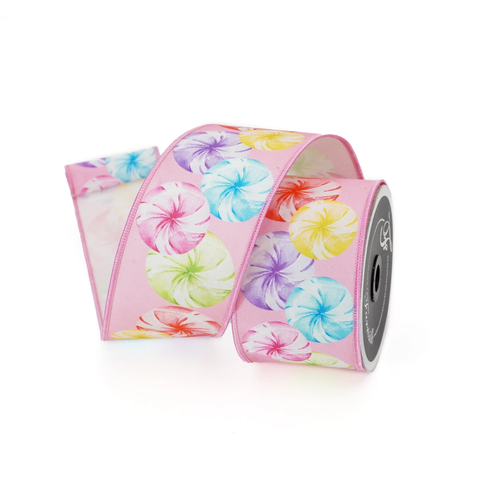 PASTEL PEPPERMINTSPINK2.5"X10YDRK080-14