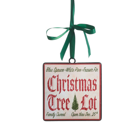 6" Christmas Tree Lot Ornament, shoptreeboutique.com